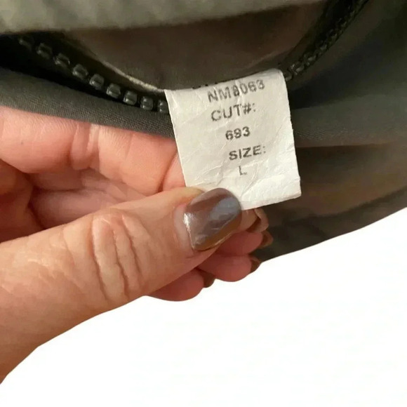 Vintage Northern Sun Canada Olive Green Lined Jacket Coat Size L Fall Winter - Picture 9 of 15